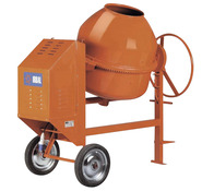 Bétonnière électrique avec 2 roues - 250 L - Brico Dépôt