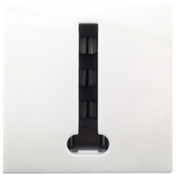 Prise téléphone "Kobé" - Blanc - Brico Dépôt