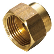 2 mamelons réduits à butée en laiton avec embouts F 20 x 27 mm et 15 x 21 mm - Noyon & Thiebault - Brico Dépôt