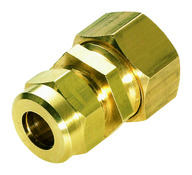 Raccord bicônes réduit en laiton de Ø 14 mm avec olive - Noyon & Thiebault - Brico Dépôt