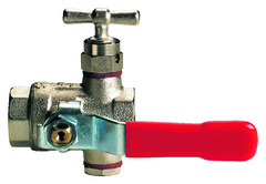 Vanne à boisseau sphérique à purge F/F - 15/21 - Somatherm - Brico Dépôt