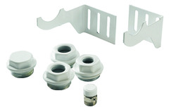 Kit de fixation pour radiateur extrudé - Sira - Brico Dépôt