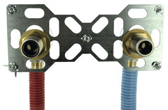 Système de fixation de robinet pour tube PER - Ø 16 mm embout mâle 20x27 mm - Noyon & Thiebault - Brico Dépôt