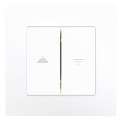 Interrupteur volet roulant à clipser "Delta Viva" blanc - Siemens - Brico Dépôt