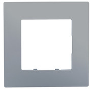 Plaque simple silver "Delta Viva" - Siemens - Brico Dépôt