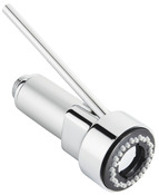 Douchette à gachette laiton - Chromé - Brico Dépôt