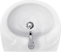 Lavabo blanc 550x455x190 mm - Cersanit - Brico Dépôt