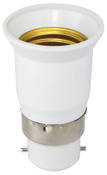 Adaptateur douille mâle E27 / femelle B22 - Zenitech - Brico Dépôt