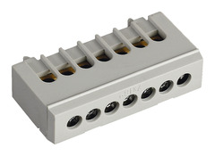 Bornier phase 7 bornes gris - Siemens - Brico Dépôt