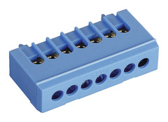 Bornier neutre 7 bornes bleu - Siemens - Brico Dépôt