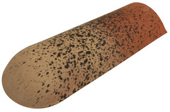 About d'arêtier lisse hispania Ep. 73 mm - La Escandella - Brico Dépôt