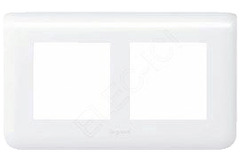 Plaque 2 x 2 modules horizontale - Legrand - Brico Dépôt