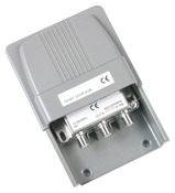 Coupleur TV/SAT pour assembler 2 câbles d'arrivée d'antennes terrestre et satellite - Brico Dépôt