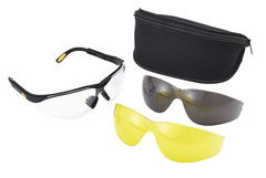 Lunettes de protection avec cliquet et branches (bras) réglables - Brico Dépôt