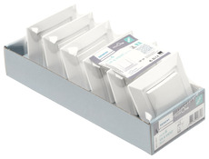 Lot 6 interrupteurs va-et-vient "DELTA ONE" blanc - Siemens - Brico Dépôt