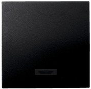 Interrupteur va-et-vient à voyant "Kobe" noir mat - Brico Dépôt