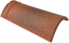 Faîtière à pureau variable double emboîtement, rouge jaspe klinker, Ep. 73 mm - Brico Dépôt