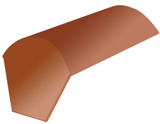 Fronton CANAL rouge Ep. 50 mm - La Escandella - Brico Dépôt