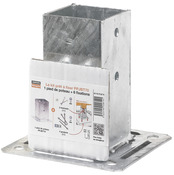 Kit de fixation H. 70 mm en acier galvanisé à chaud - Simpson - Brico Dépôt