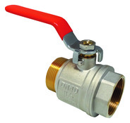 Vanne à sphère passage intégral M/F - 20 x 27mm - Somatherm - Brico Dépôt