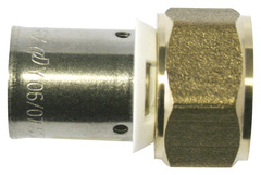 Raccord PER droit femelle à sertir Ø 12 mm 12x17 mm - Somatherm - Brico Dépôt