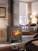 Poêle à bois "Cardiff" - Panadero - Brico Dépôt