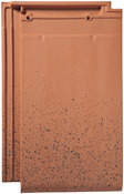 Tuile Planum rouge jaspé Ép. 32 mm - 441 x 263 x 73 mm - Brico Dépôt