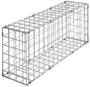 Kit à gabion "Gabbiana" - L. 120 x H. 40 x p. 30 cm - Marque BLOOMA - Brico Dépôt
