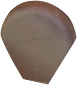 Fronton à double courbe/emboîtement bordeaux Ep. 73 mm - Brico Dépôt