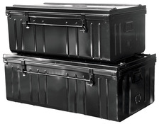 Lot de 2 cantines en métal, cadenassables - Brico Dépôt