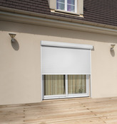 Volet roulant aluminium motorisé blanc H.215 x L.210 cm - Brico Dépôt