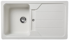 Évier quartz blanc "arber" - 1 cuve - Cooke and Lewis - Brico Dépôt