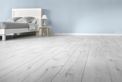 Sol stratifié à clipser aspect chêne ancien patiné "Alaska" - L. 138,3 x l. 24,4 cm; Ép. 8 mm - Kaindl - Brico Dépôt