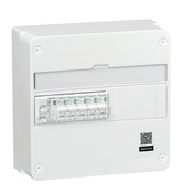 Tableau monté câblé 1 rangée 13 modules - Schneider Electric - Brico Dépôt