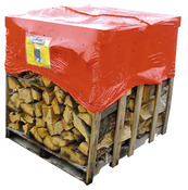 Bois de chauffage bûches de 50 cm - 1,2 m³, taux d'humidité : <23% - Brico Dépôt