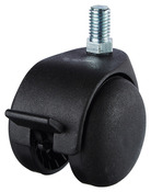 Roul.polyam.50kg d50.tige 50 kg avec frein - Tente - Brico Dépôt