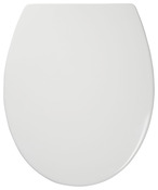 Abattant WC blanc "Diani" - 44,9 x 37,2 cm. - GoodHome - Brico Dépôt