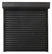 _RETRAIT_EDG_Volet roulant aluminium motorisé gris H. 215 x L. 180 cm - Brico Dépôt