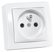 Lot 5 prises avec terre - Schneider Electric - Brico Dépôt