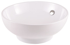 Vasque à poser "Nura" H. 16,5 cm Ø 40,5 cm - GoodHome - Brico Dépôt