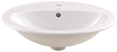 VASQUE À ENCASTRER "TURSO" L. 53,5 X H. 17,5 X P. 41 CM - Cersanit - Brico Dépôt