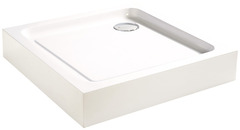 Receveur de douche carré 90 x 90 cm acrylique - Brico Dépôt