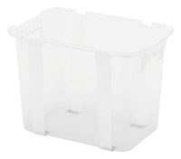 Bac de rangement transparent 18 L - Form - Brico Dépôt