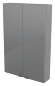 Armoire de salle de bains "Imandra" - Gris - L.60 x H.90 x P.15 cm - GoodHome - Brico Dépôt