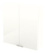 Armoire de salle de bains blanc Imandra L.60 x H.60 x P.15 cm - GoodHome - Brico Dépôt