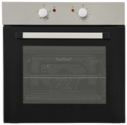 Four statique inox 2380 W l. 59,5 x Haut. 59,5 x Prof. 53,5 cm - Brico Dépôt