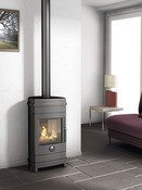 Poêle à bois "Balami" en fonte - 7 kW - Invicta - Brico Dépôt