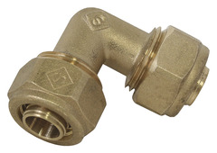 Coude à compression pour PER Ø 16 mm 15x21 mm - Brico Dépôt
