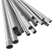 Tube IRL tulipé gris L. 2,40 m Ø 16 mm - Zenitech - Brico Dépôt