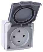 Socle prise avec terre 20A "Plexo" - Legrand - Brico Dépôt